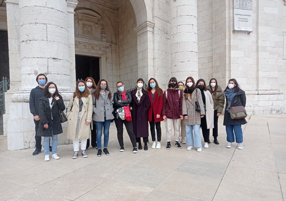 Visitantes no Panteão Nacional