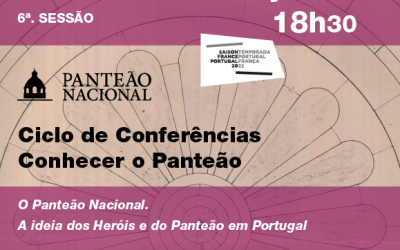 Ciclo de Conferências  – Conhecer o Panteão – 6ª Sessão